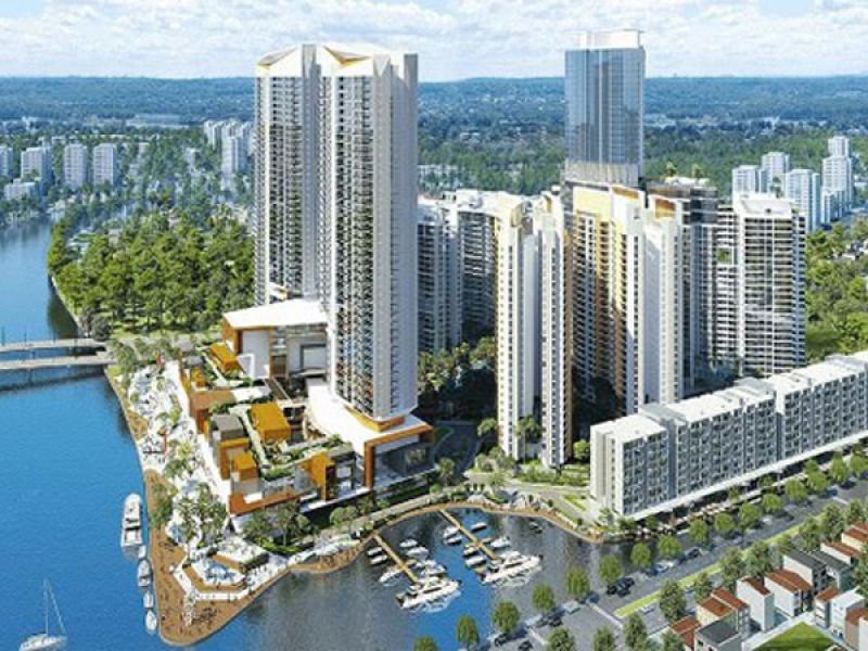 Land for investment on high-rise building