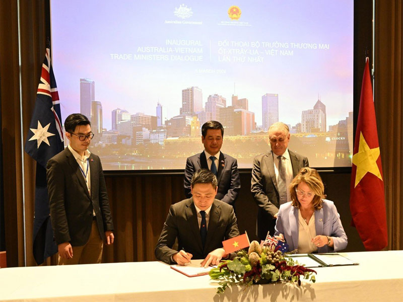 Strengthening cooperation in trade and investment promotion between Vietnam and Australia